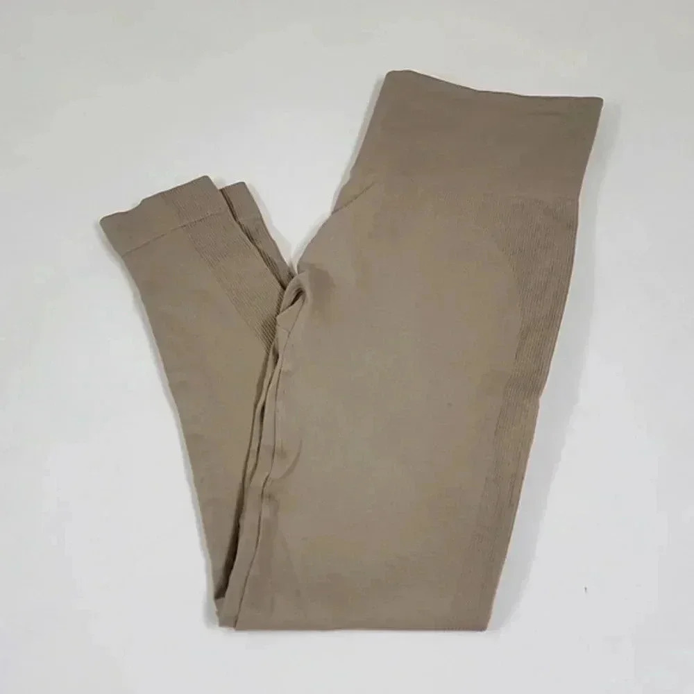 SET ACTIVE SAND  SCULPTFLEX SEAMLESS LEGGINGS